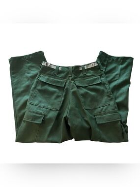 FSS Wildland Fire Fighting Pants Vintage 26 30x29 Cargo Green Flame Resistant